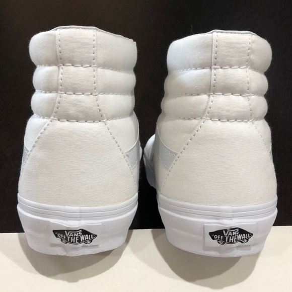 Vans Sk8-Hi Canvas True White - Picture 3 of 5